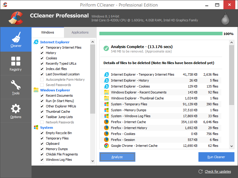 CCleaner Professional Patch & Serial Key Tested Free Download