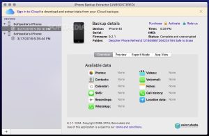 iPhone Backup Extractor Patch & Product Code 